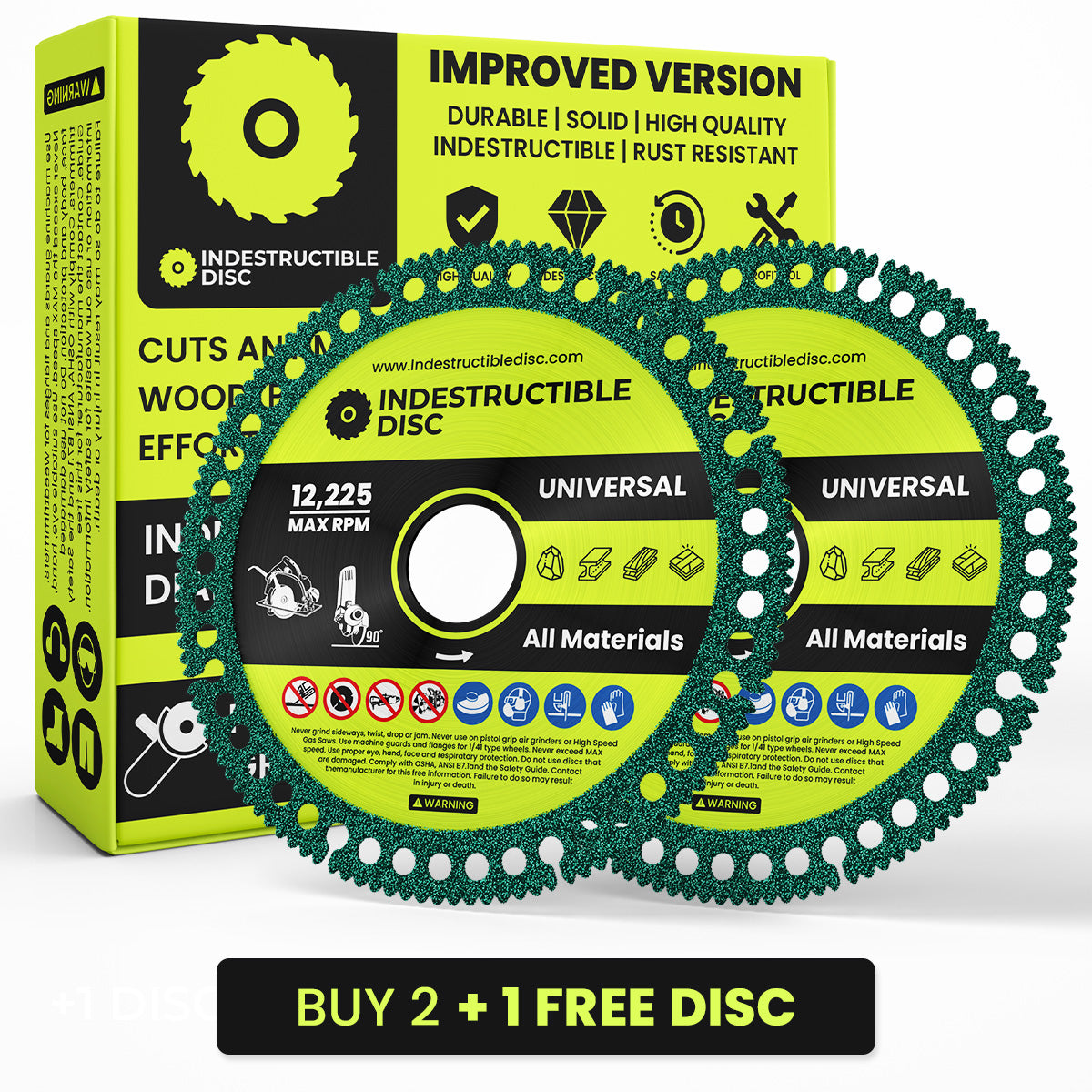 INDESTRUCTIBLE DISC™ 2.0