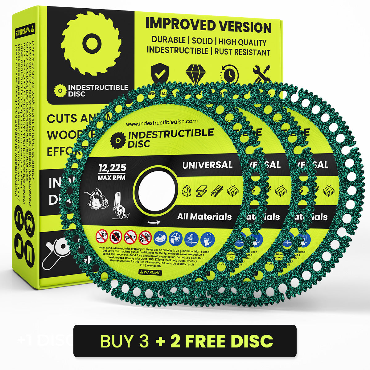 INDESTRUCTIBLE DISC™ 2.0