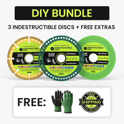 DIY Bundle with three Indestructible Discs and free extras