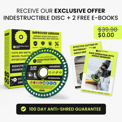 Indestructible Disc 2.0 offer with retail box and two free e-books