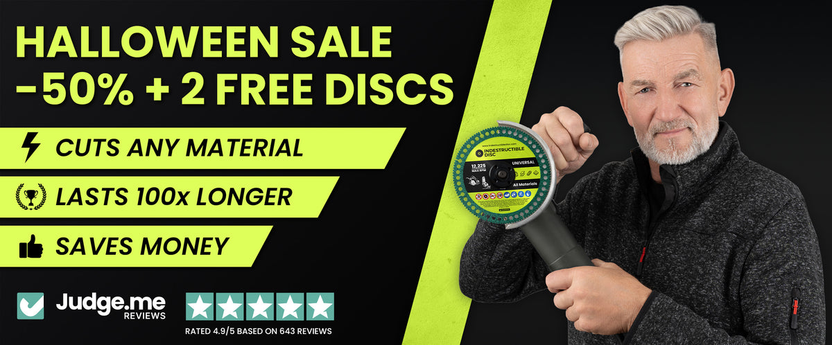 Halloween Sale – 50% off + 2 free discs