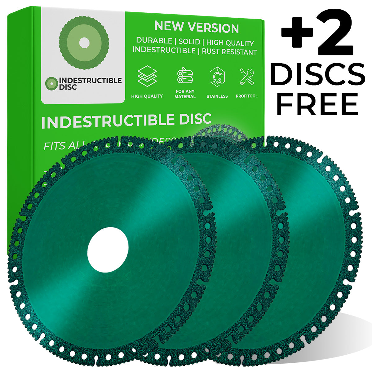 WoodyLock® Indestructible Disc 2.0