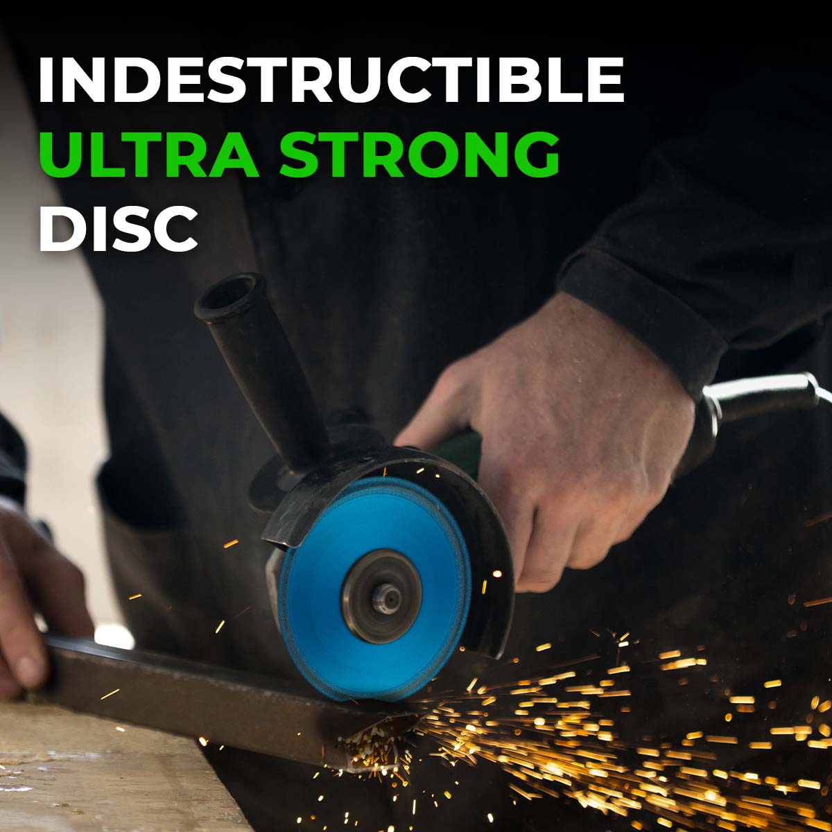 Indestructible Disc for Grinder, Indestructible Cutting Disc, 4inch x  1/25inch x 4/5inch Diamond Cutting